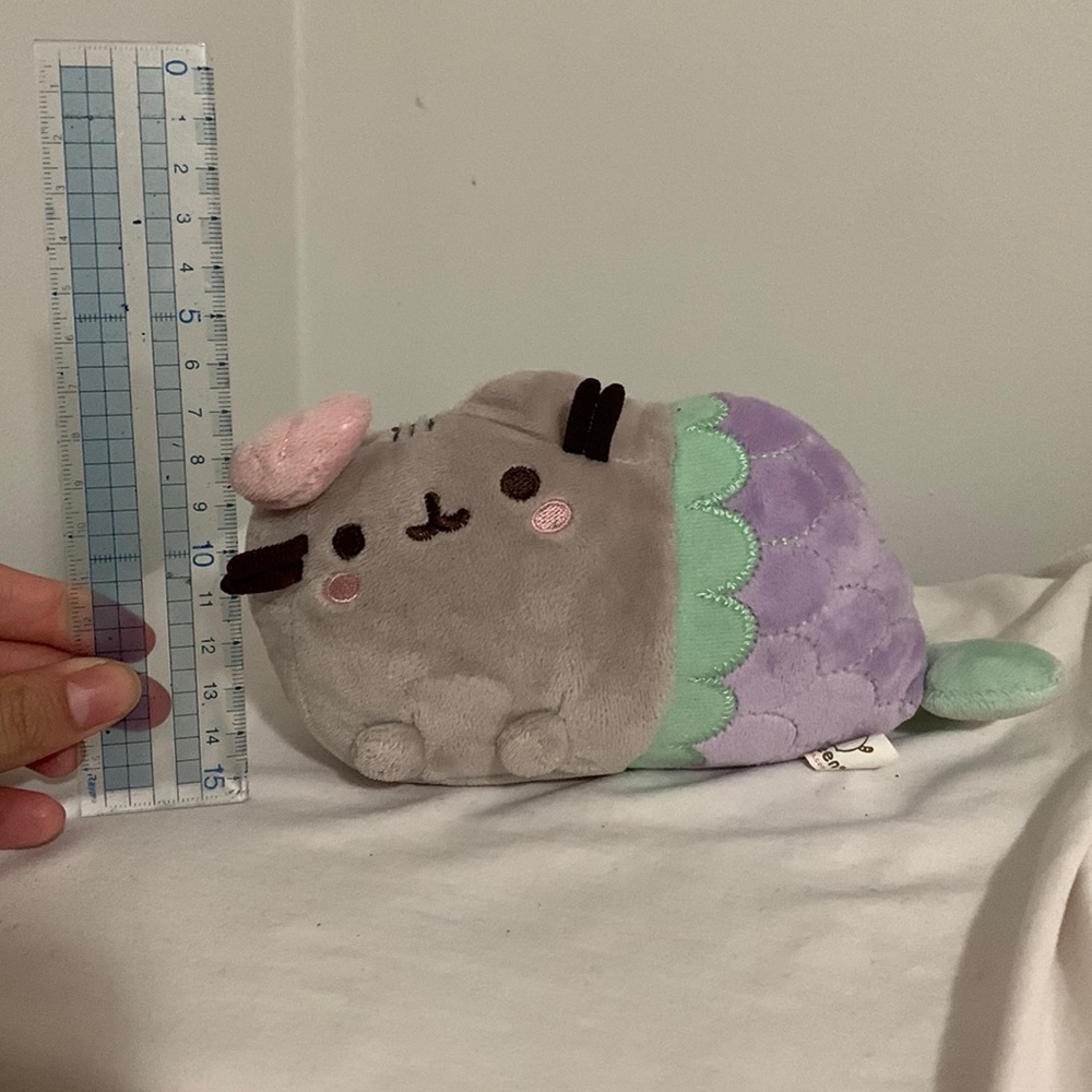 GUND Pusheen Mermaid Clam Shell Cat Mermaid